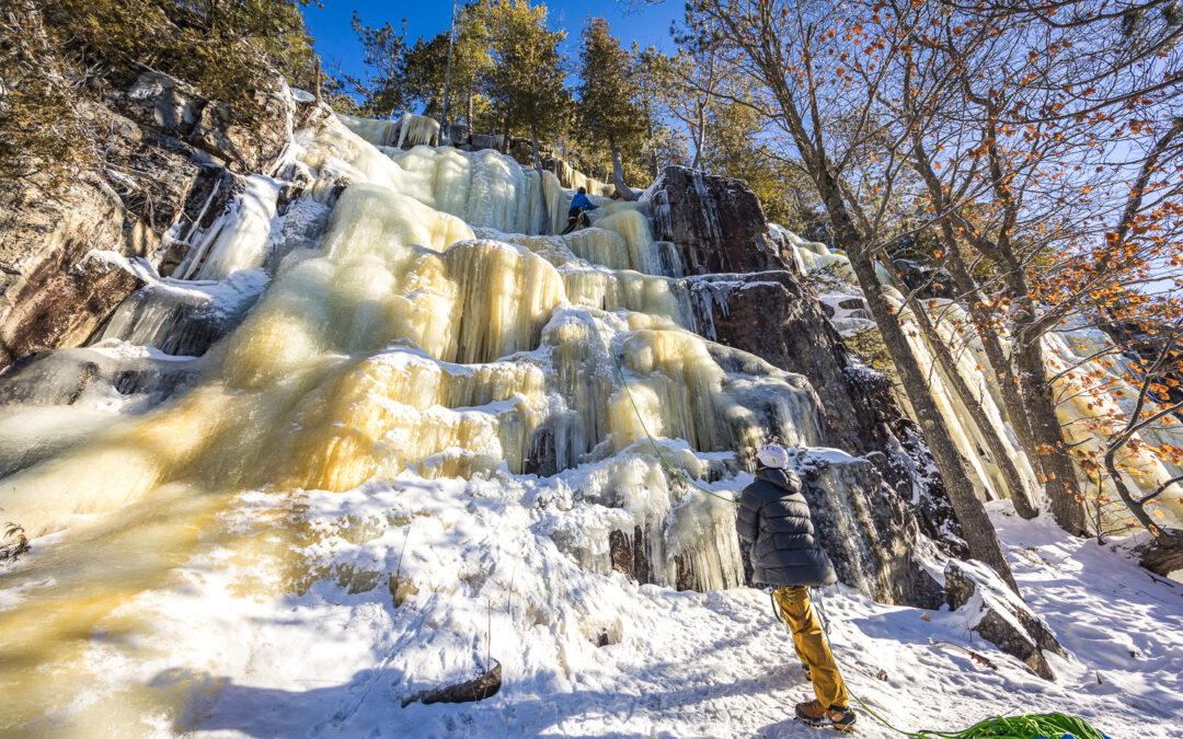 Escalade de Glace à la montagne du Tranchant : le guide pratique